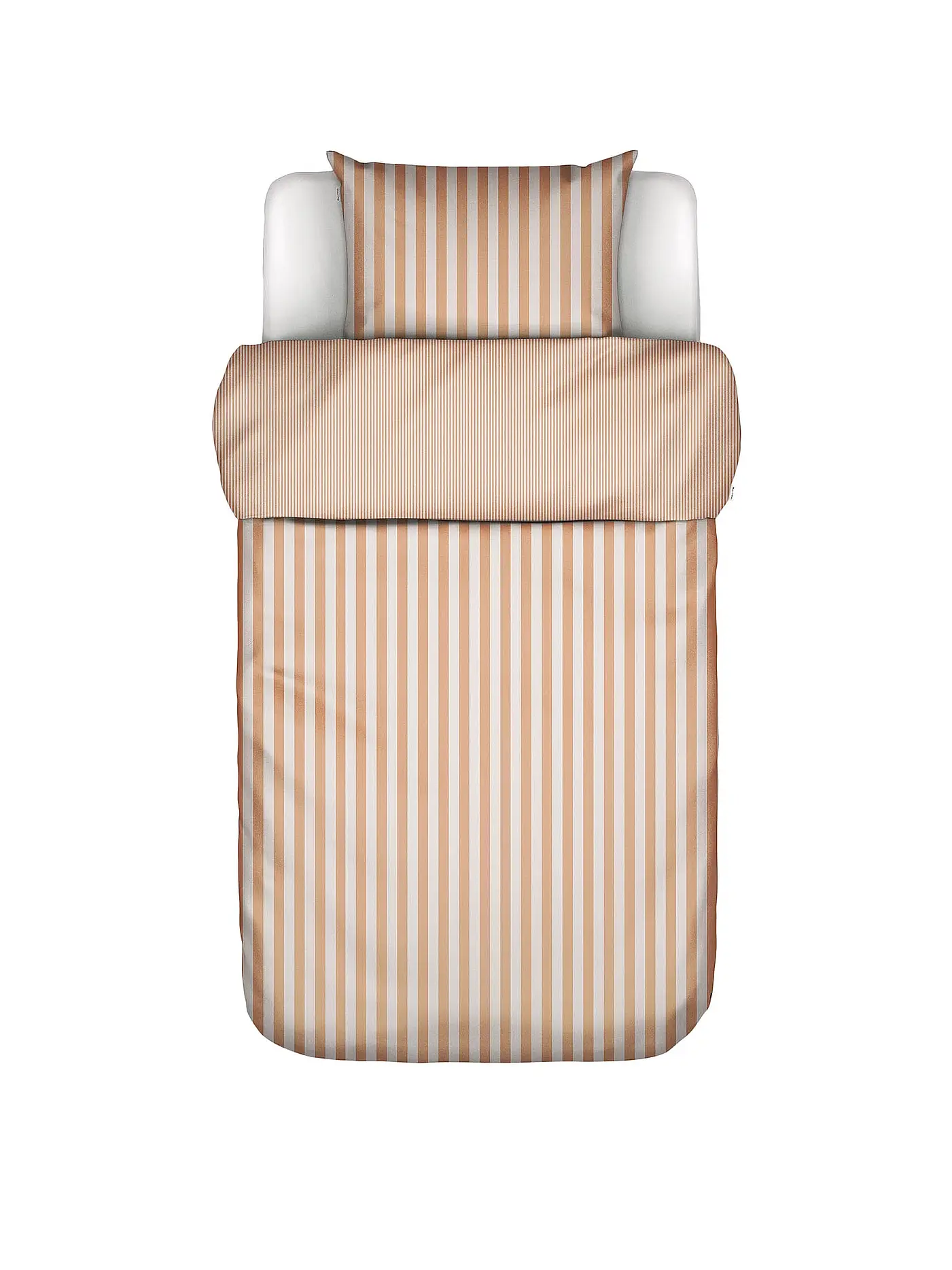 MARC O'POLO HOME | Perkal Bettwäsche 70x90cm / 140x200cm Sage Green | Camel